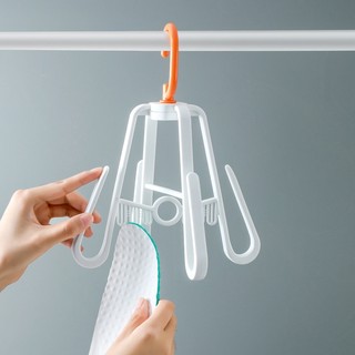 MÓC PHƠI GIÀY GẤP GỌN 4 MÓC TIỆN DỤNG