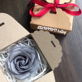 Bông Hồng Cài Áo Handmade