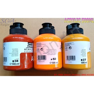 [KM] Acrylic Pebeo Studio High Viscosity bình lớn 500ml
