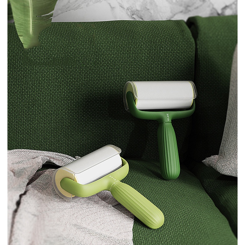 Cây Lăn Bụi Quần Áo Làm Đa Năng Mini Cầm Tay Sạch Quần Áo,Chăn Màn,Ga Giường,Sofa, Cây Lăn Lông Chó Mèo