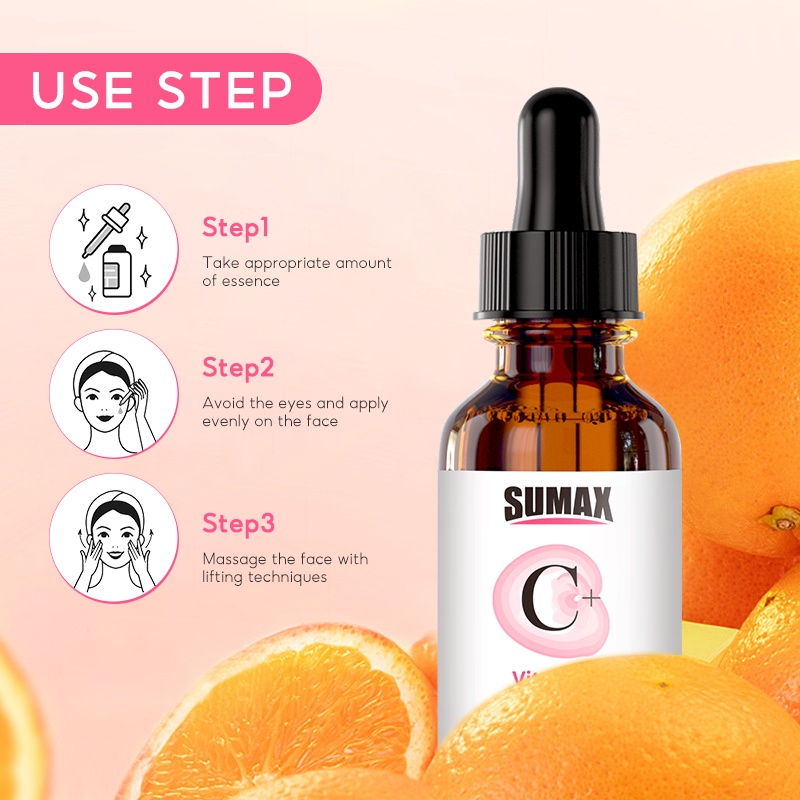 RUOALL Serum Vitamin C Hyaluronic Acid Vitamin C Làm Sáng Da Chống Lão Hóa 30g