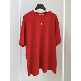 Áo thun nữ logo RED/ WHITE/BLACK form rộng | JUDITH Tee | Secodee