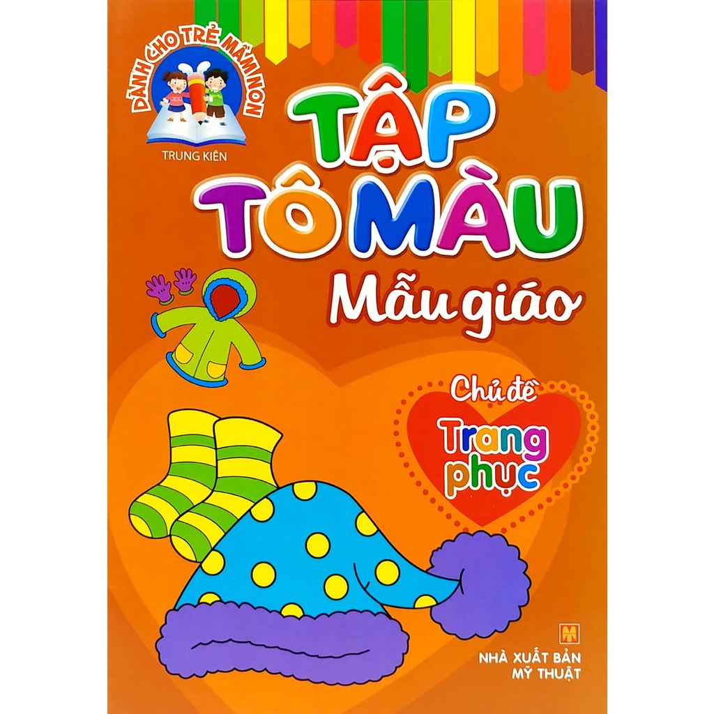 Sách_Tập Tô Màu Mẫu Giáo Chủ Đề Trang Phục