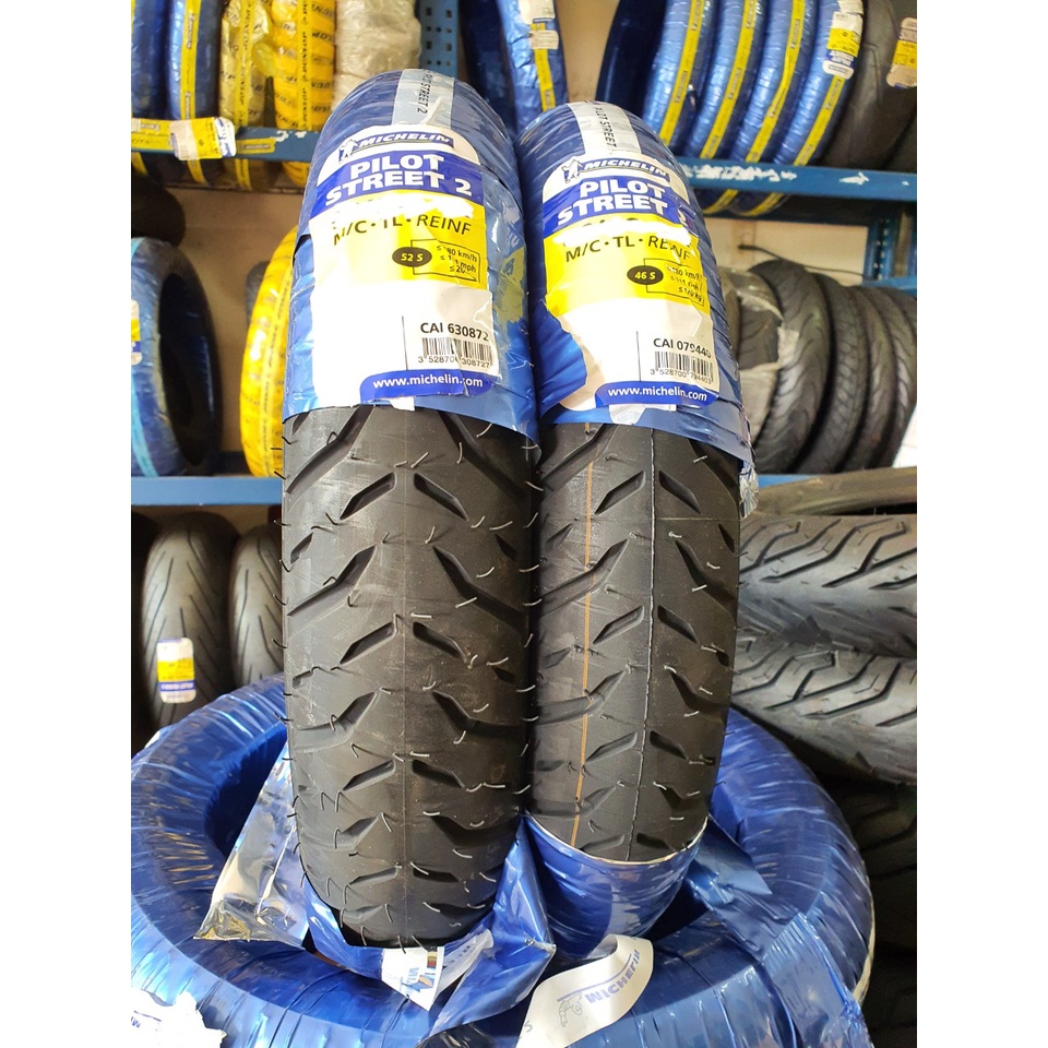 Vỏ Michelin Pilot Street 2 Xe Novo , Sh mode chính hãng " không ruột "