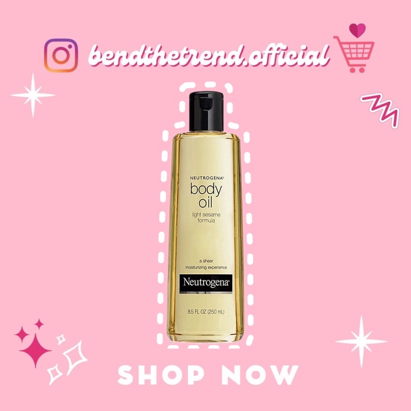 DẦU DƯỠNG THỂ NEUTROGENA BODY OIL LIGHT SEASAME FORMULA