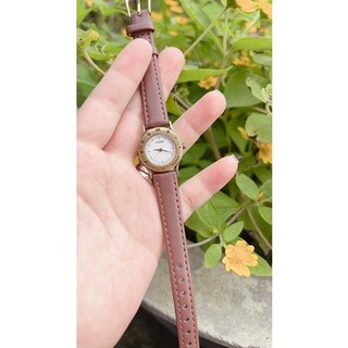 Đồng hồ nữ dây da seiko, citizen