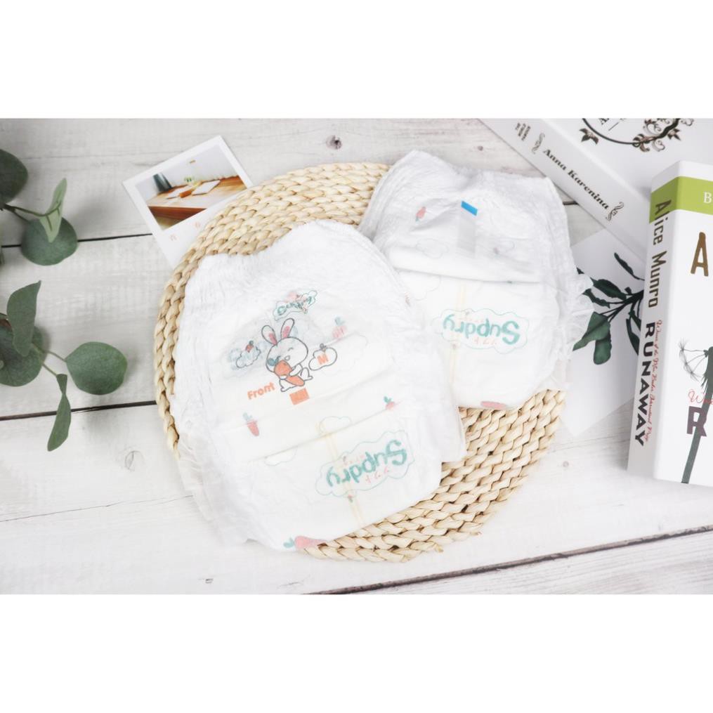 Tã bỉm SUPDRY cao cấp nội địa Trung quần dán size S72/M64/L58/M58/L52/XL46/XXL42/XXXL40