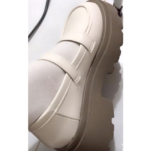 Pass giày loafer giày lolita hot trend da mềm hàng cao cấp