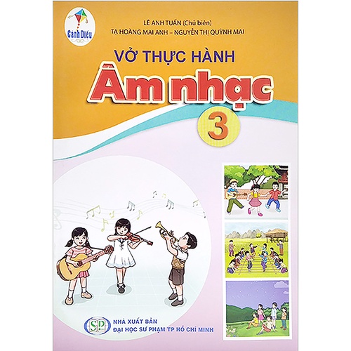 Sách - Vở thực hành Âm nhạc 3 (Cánh diều)