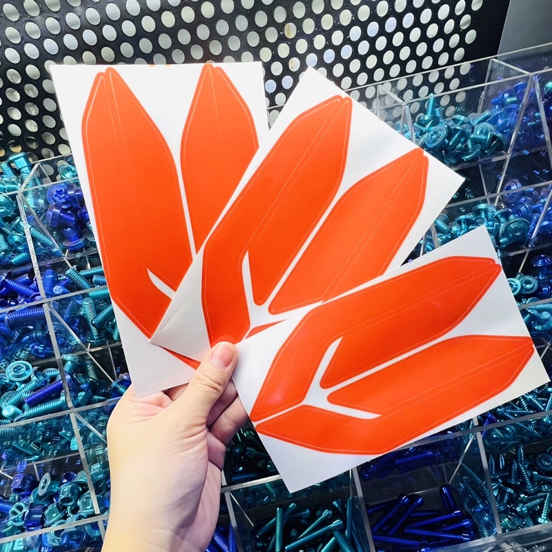 Decal Dán Đèn Demi Vario [ 1 CẶP ]