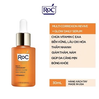 Tinh chất RoC Multi Correxion Revive + glow Vitamin C Daily Serum