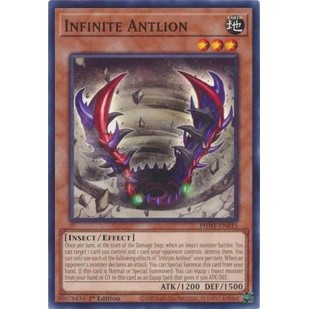 Thẻ bài yugioh infinite antlion - phhy-en015 - common 1st edition