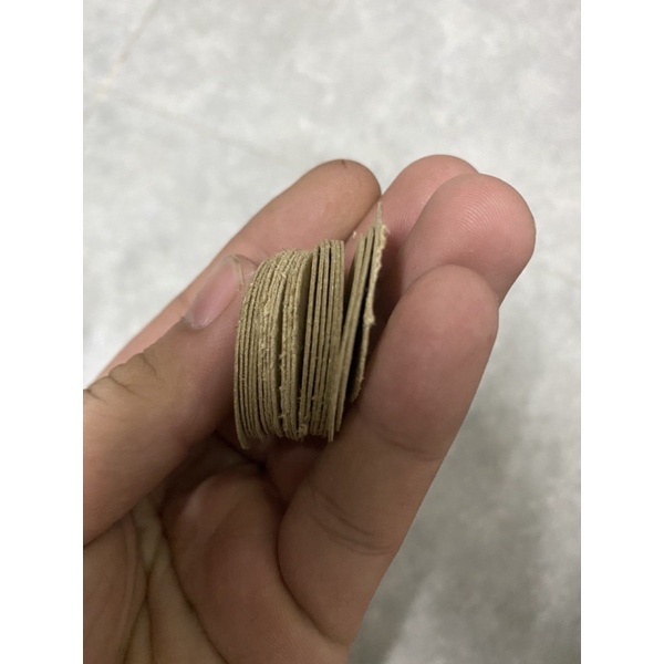 Túi 200 bìa giấy tròn size 30mm