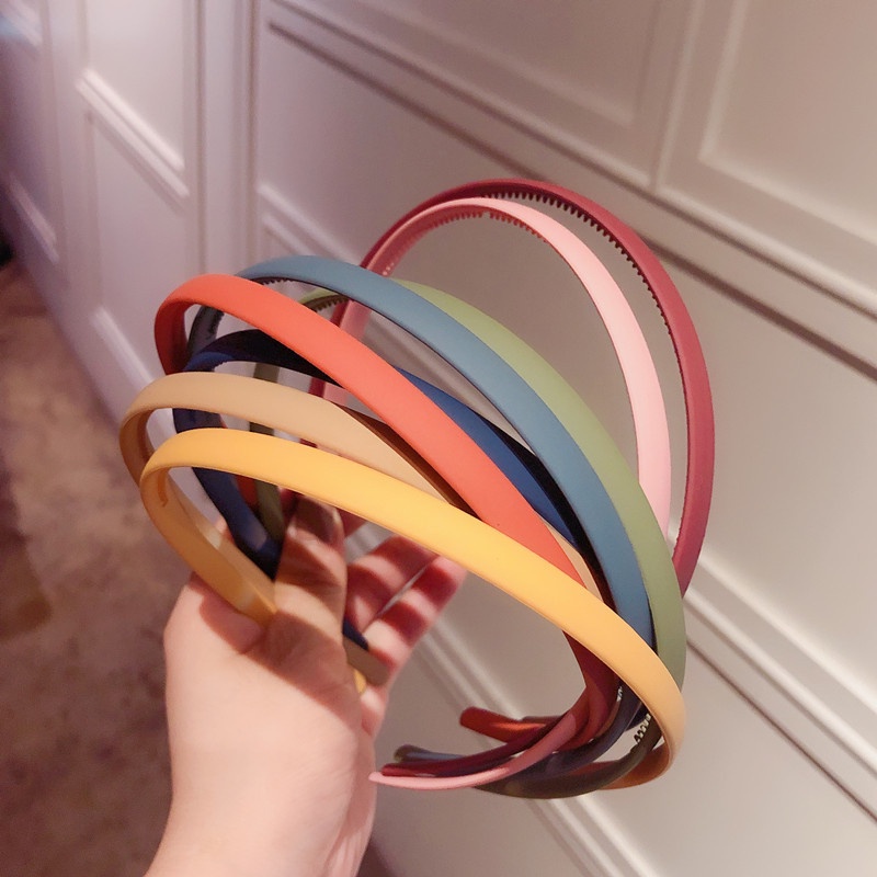 Băng Đô Cài Tóc Màu Nude Trà Sữa Phong Cách Hàn Quốc HotTrend.