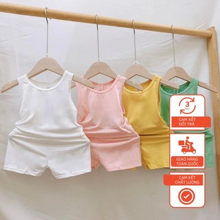 COMBO 5 BỘ ÁO BA LỖ QUẦN ĐÙI CHÉ TRAI VÀ GÁI (6-20KG) GIAO MÀU NGẪU NHIÊN THEO LÔ QUỲNH ANH SHOP