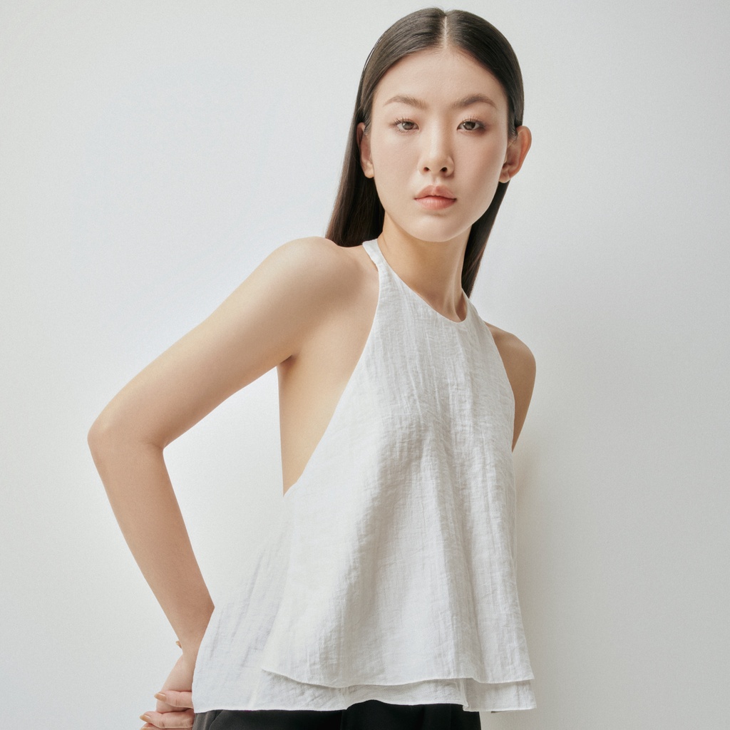 Áo Yếm BASIC BUTTON HALTER MUSE de MAI