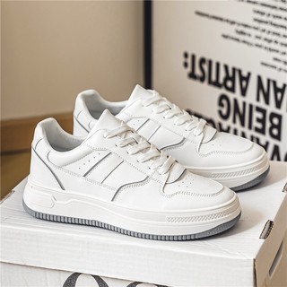 Giày da sneaker trắng, phong cách trẻ trung CS904