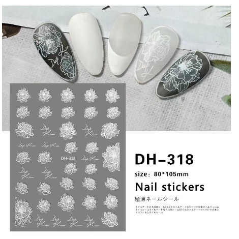 Sticker & Decal dán móng tay sticker nhiều hình nghộ nghĩnhi
