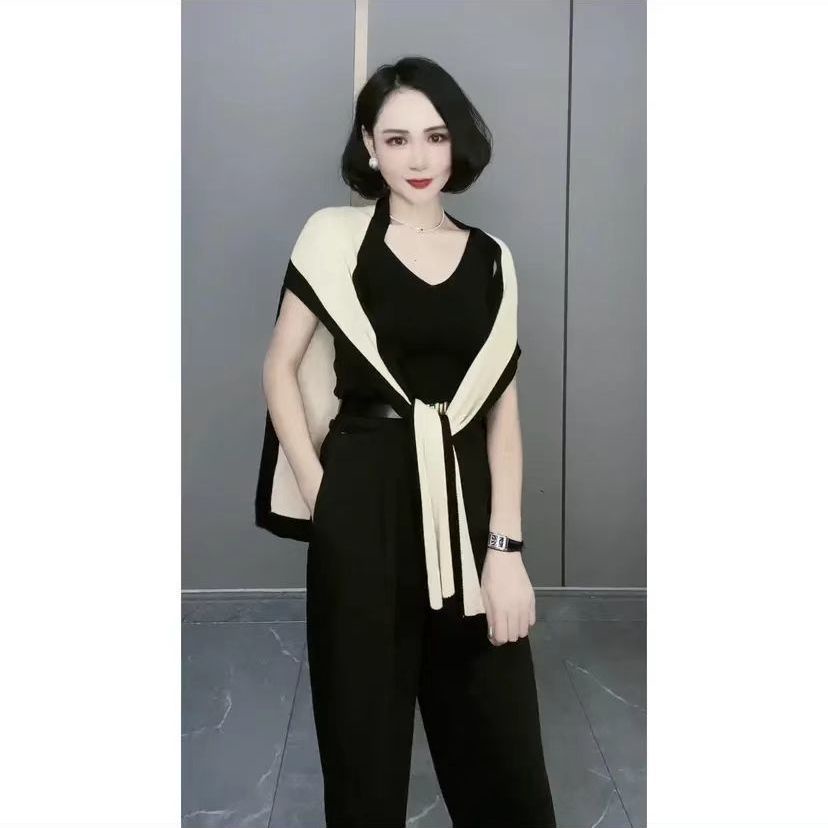 ⌘Khăn Choàng Dệt Kim Thời Trang⌘Sườn Xám Dệt Kim Mỏng Ôm Eo Bảo Vệ Cột Sống Chống Nhiễm Trùng Điều Hòa Không Khí Mùa Hè Cho Nữ