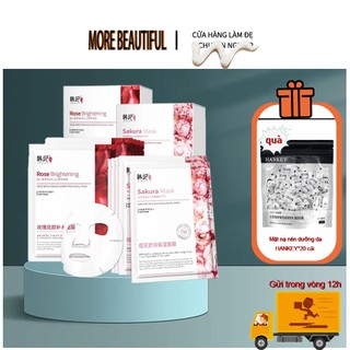 Mặt nạ Hoa anh đào, hoa hồng HANKEY , Mặt nạ ngủ, , Tinh chất collagen, Loại bỏ mụn, Kiểm soát dầu và Làm sạch sâu