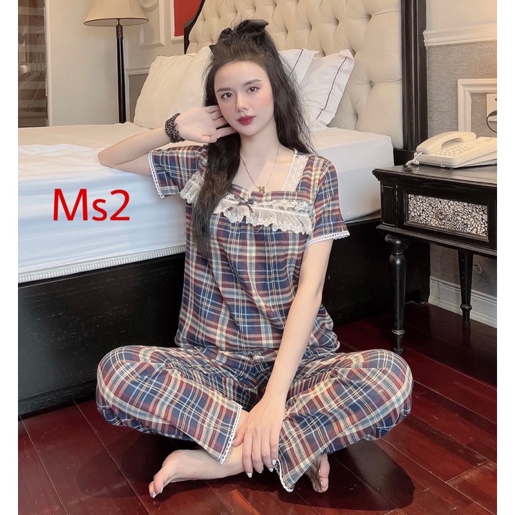 đồ bộ mặc nhà thô kate