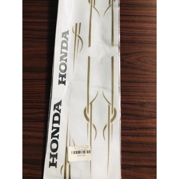 Tem Click 2010 Hoa Văn Trắng Decal