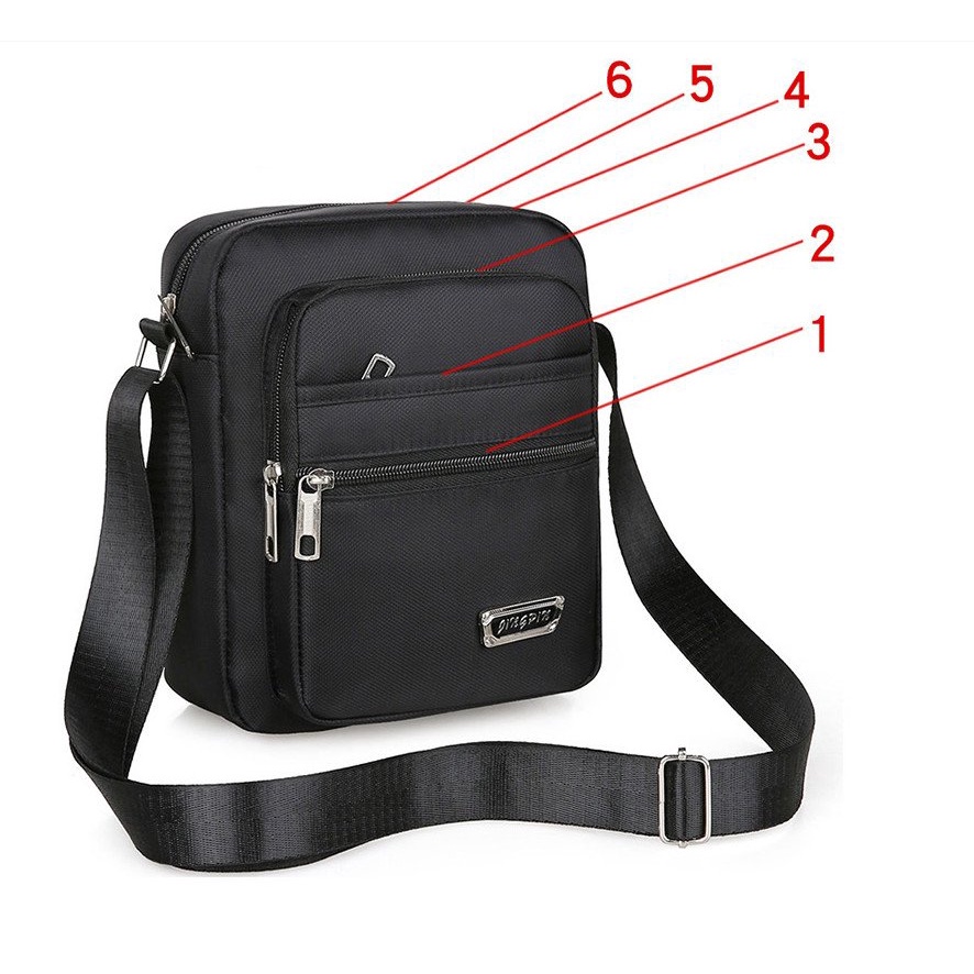 Túi đeo chéo NASANEW nam nữ thời trang unisex đi học đi chơi giá rẻ HJ53454