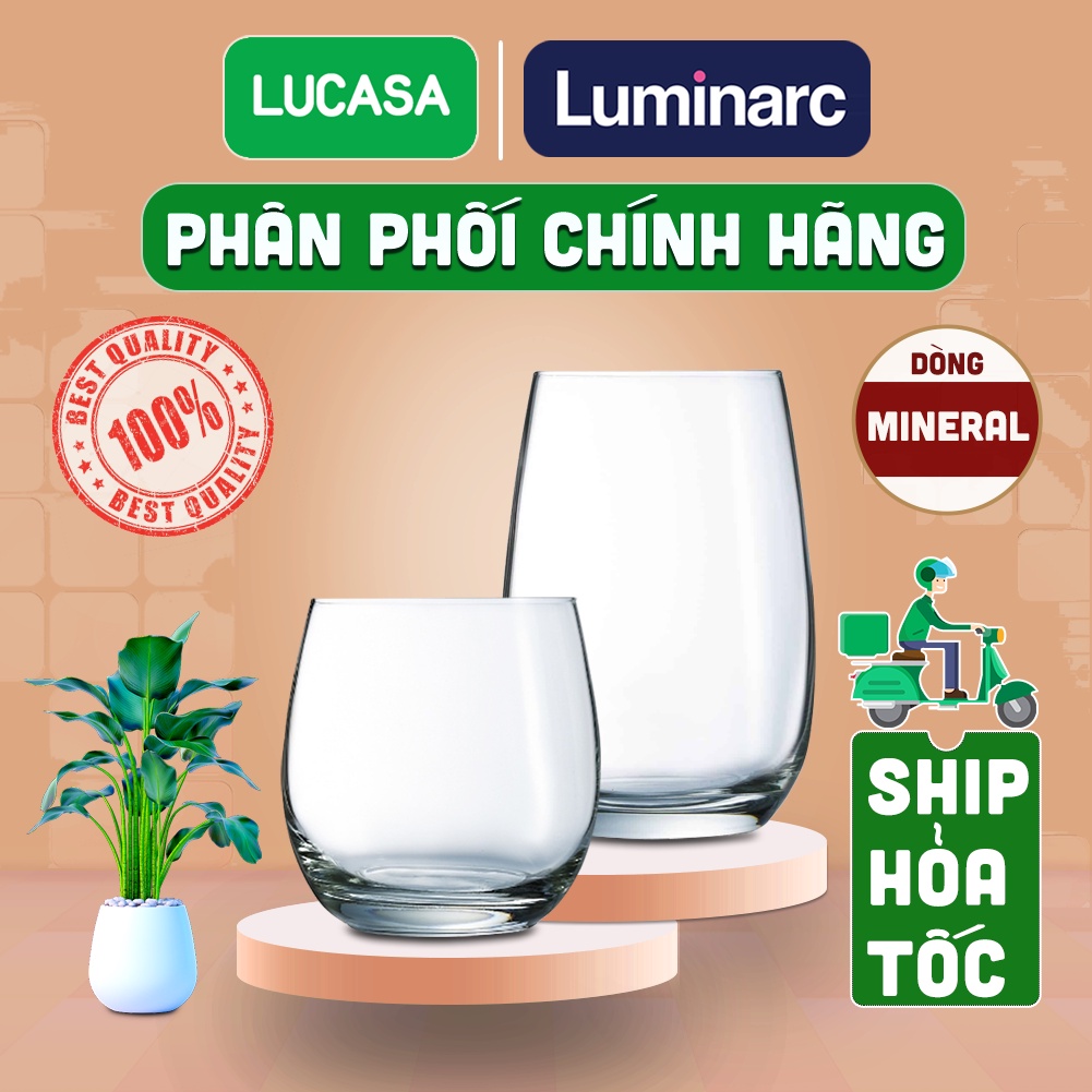 Ly Thủy Tinh Luminarc Mineral | Phân Phối Chính Hãng