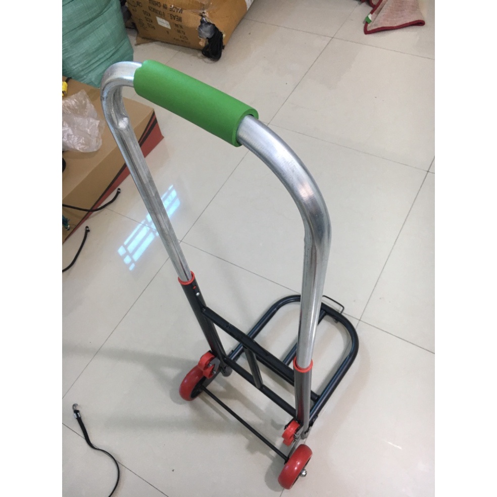 *HOT* Xe Kéo Hàng Gấp Gọn 2 bánh trọng tải 65kg XKT02 - 2b sắt tròn