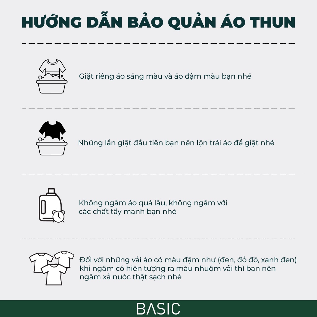 Áo thun nữ và nam kiểu hàn quốc form rộng đẹp tay lỡ, áo phông nam nữ vải cotton form rộng unisex H047 in Basic hinh
