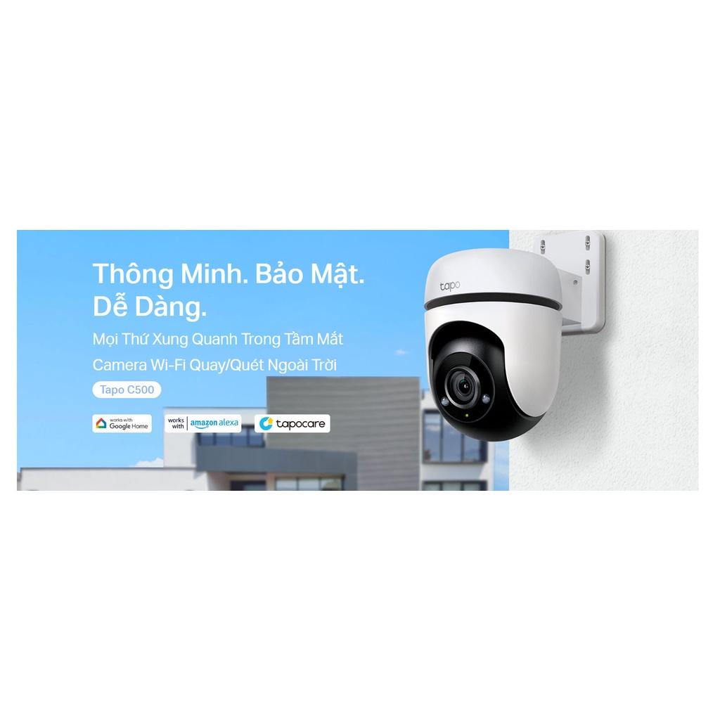 Camera IP Wifi TP-Link Tapo C500 quay quét ngoài trời