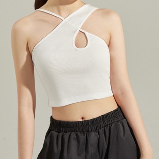 Áo Croptop Ôm Thun Cổ Yếm, Sexy, Trẻ Trung, Co Giãn - Maybi Chính Hãng