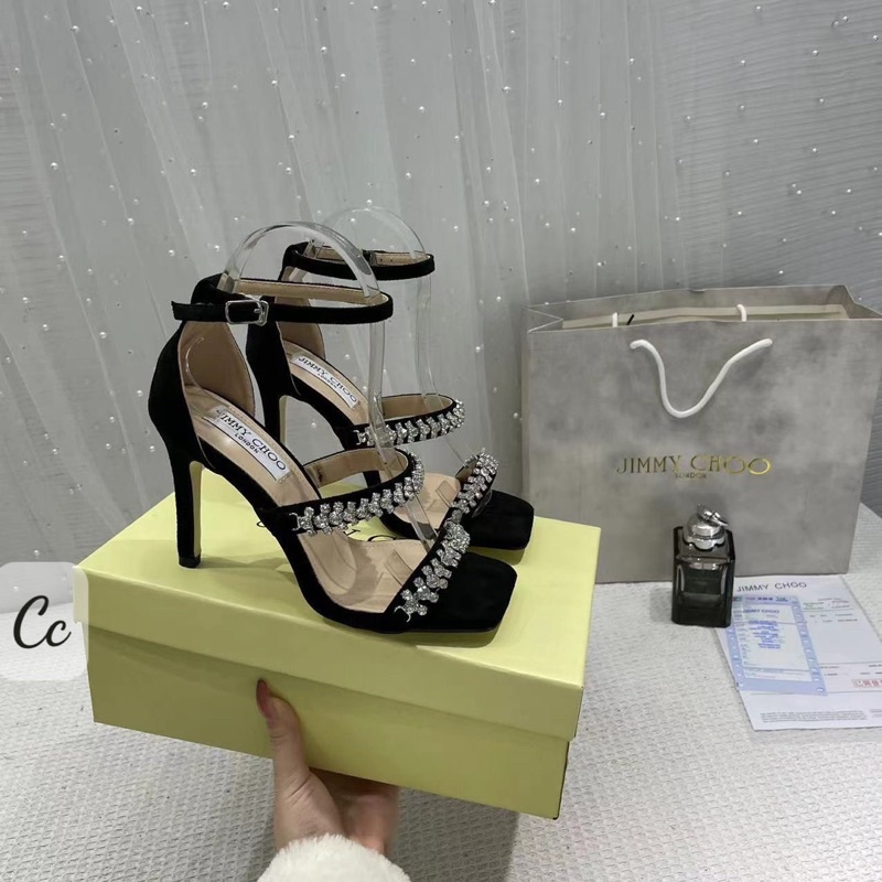 Sandal cao gót quai đá hàng cao cấp fullbox