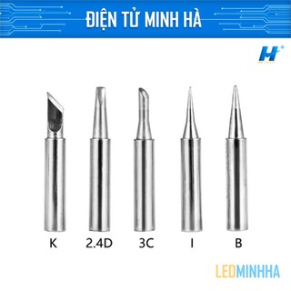 Bộ 5 mũi hàn, mũi hàn hakko 936