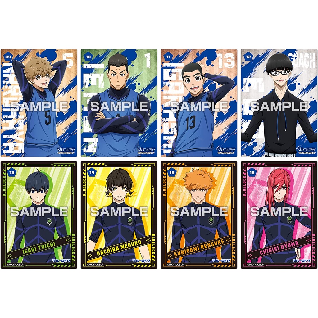 Thẻ bài sưu tập Clear Card Blue Lock - Ensky