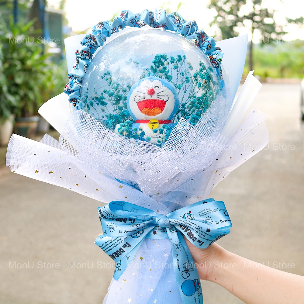 Quà tặng bó hoa Doraemon Doremon đèn led dễ thương cute MON0490 TooYoo