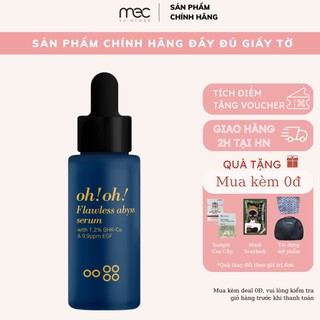 Serum giảm sẹo lõm oh!oh! flawless abyss serum 15g hàng công ty - mecskincare