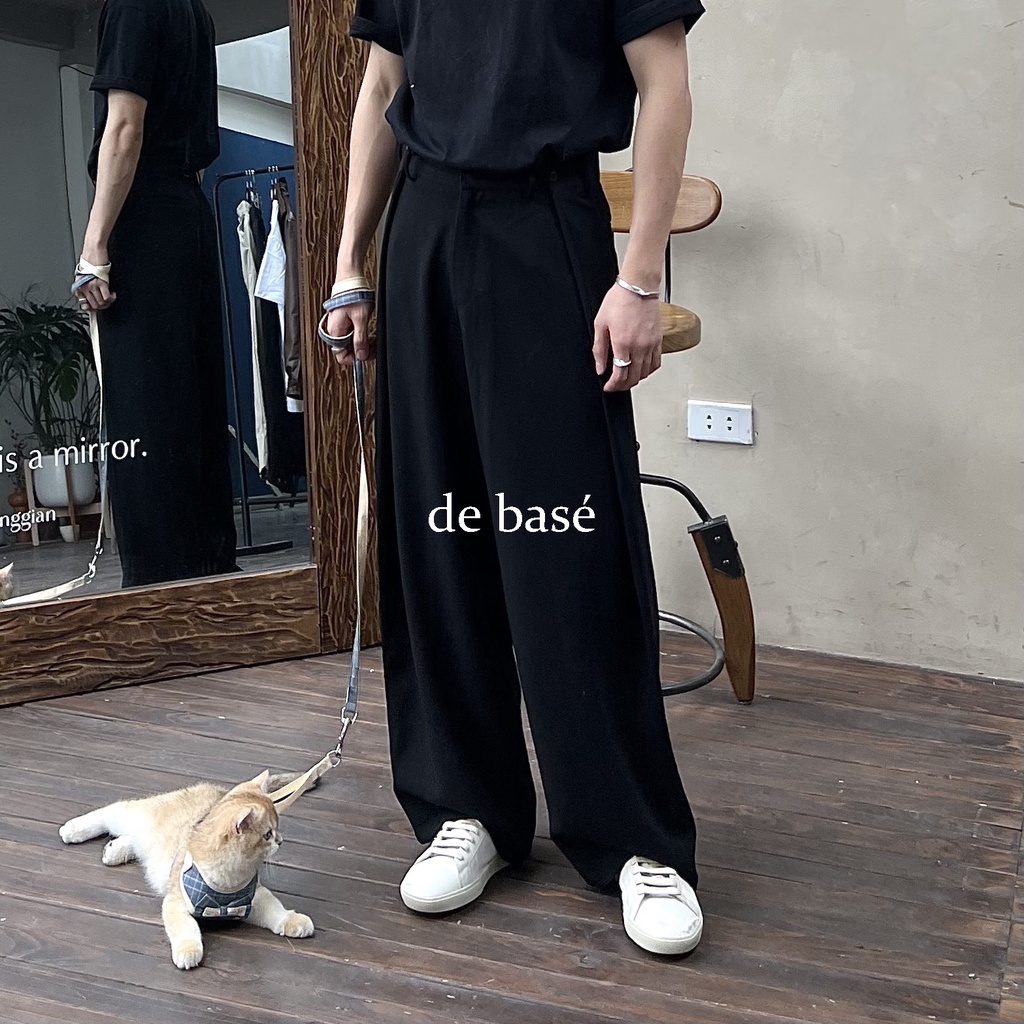 Quần Xuông Ống Rộng - PAPER Wide-Leg Pants - De Basé | BigBuy360 - bigbuy360.vn