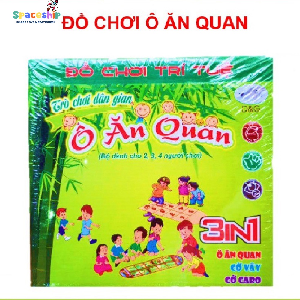 MUA 1 ĐƯỢC 3!!! Bộ trò chơi dân gian 3 trong 1 Ô ăn quan, cờ vây, cờ caro Trò chơi tuổi thơ kinh điển của tuổi thơ