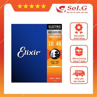 Dây đàn guitar điện Elixir 1046(cỡ 10) Phân phối chính hãng SolG