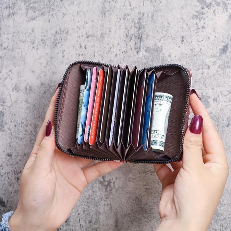 Ví Mini Hoạ Tiết DIO Khoá , Mocchii Dập Nổi Siêu Hot Nhỏ Gọn Bỏ Túi Softie v06