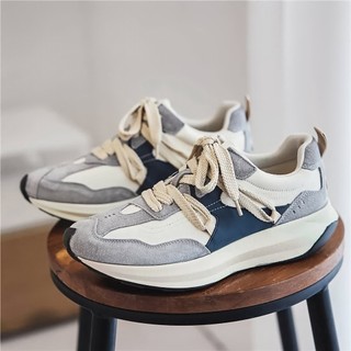 Giày sneaker phối da, phong cách trẻ trung CS270