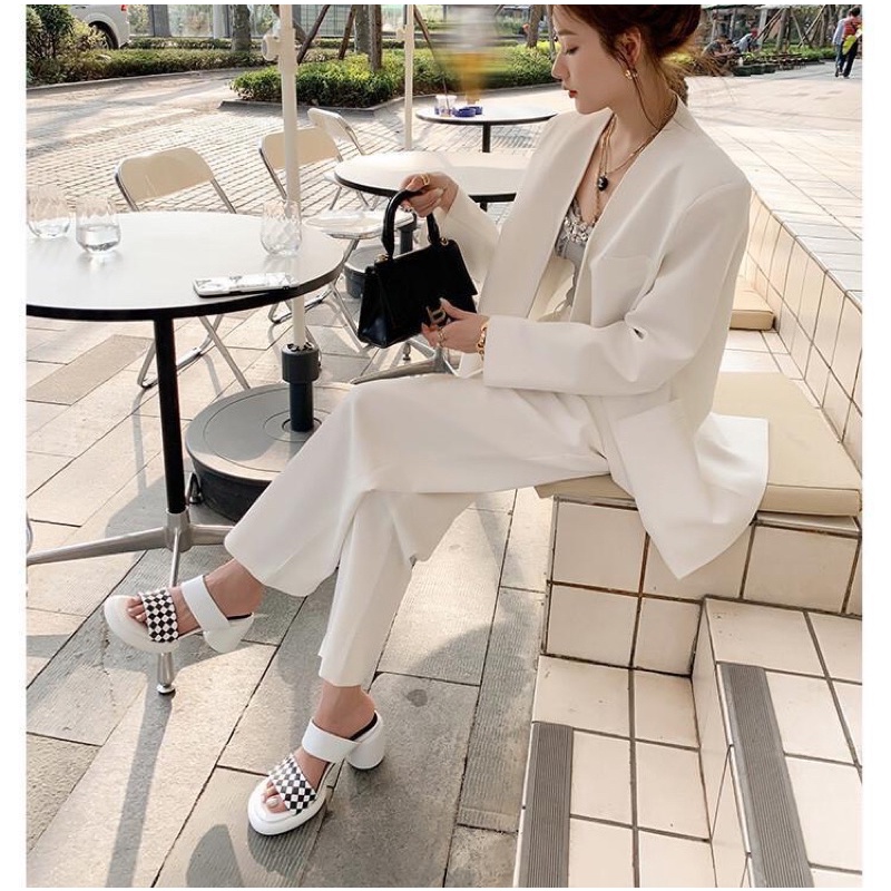 Guốc gót nhập đế 6p