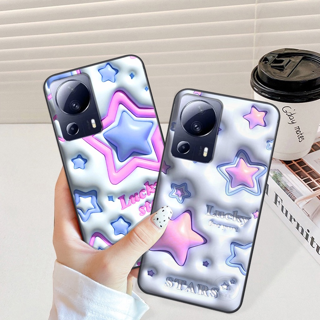 Ốp Xiaomi Civi 2 5G in phẳng hiệu ứng 3D giả nổi siêu thật, cực xinh, cá tính