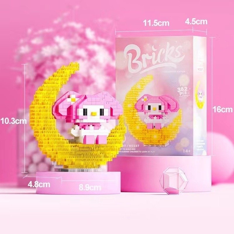 Lego phát sáng brick nhân vật hoạt hình