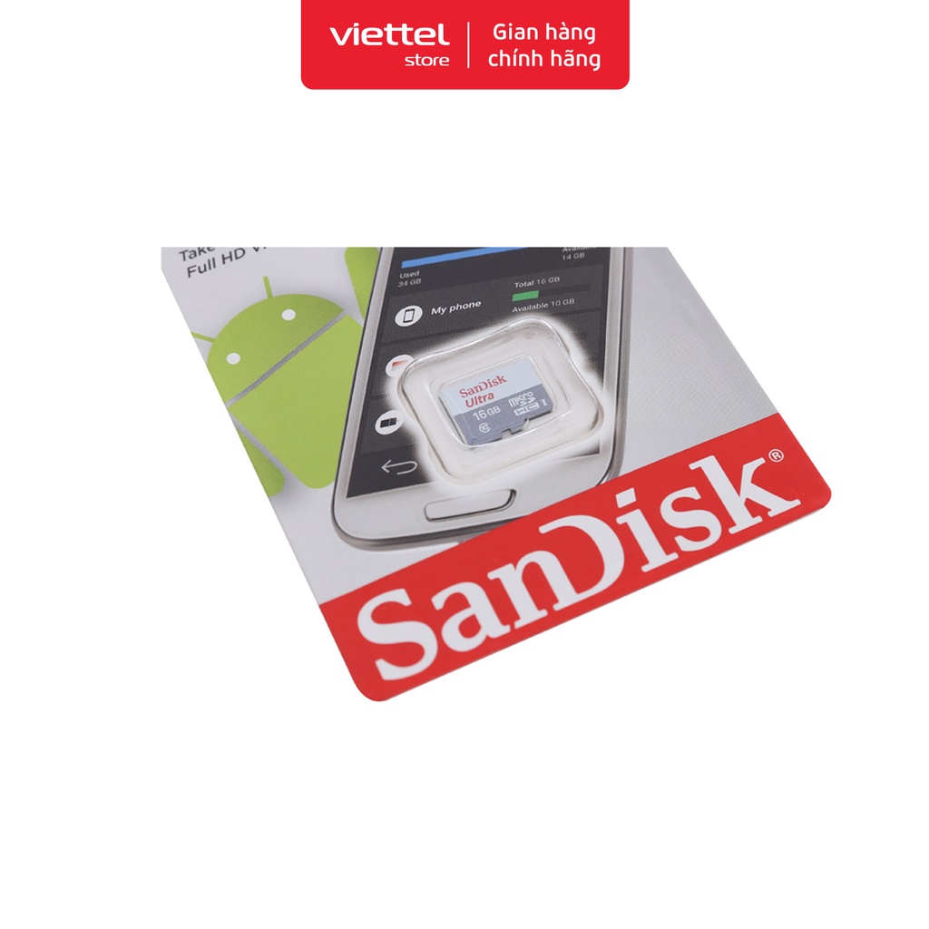 Thẻ nhớ SanDisk Ultra C10 Chính hãng