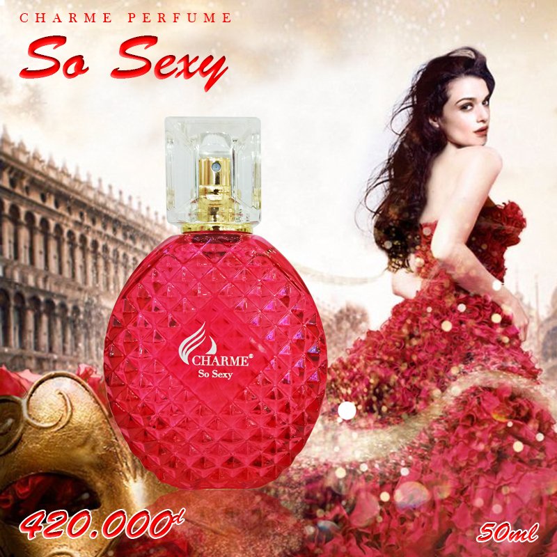 Nước hoa nữ thơm lâu Charme So Sexy quyến rũ nổi bật lôi cuốn 50ml