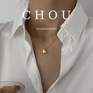 Dây Chuyền Titan, Vòng Cổ Titan Hình Trái Tim | CHOU ACCESSORIES |