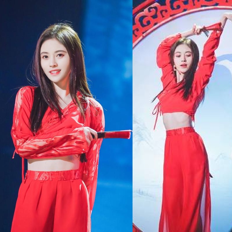 Hán Phục Múa Hồng Chiêu Nguyên