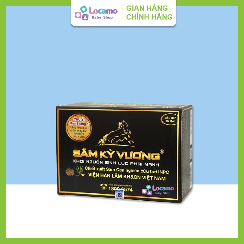 Tăng cường sinh lý nam Sâm Kỳ Vương khơi nguồn sinh lực tăng cường sinh lý phái mạnh 1viên